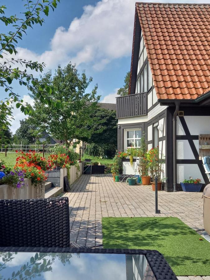 Landidylle Mit Garten, Whirlpool Und Klima Reken Exteriér fotografie